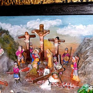 Osterkrippe der Pfarre St. Quirinus - Kleinmünchen