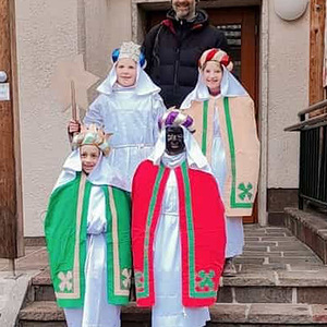 Die Sternsinger waren wieder unterwegs
