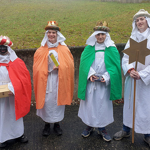Die Sternsinger waren wieder unterwegs