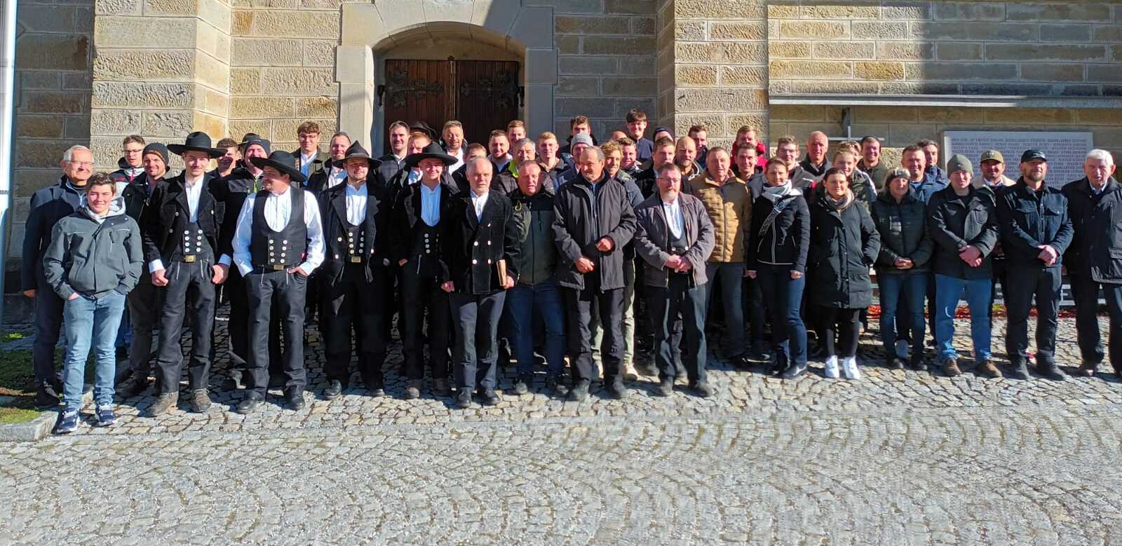 Feier der Josefimesse mit den Zimmerleuten