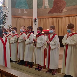 Aufnahme  der Ministranten 26.12.20