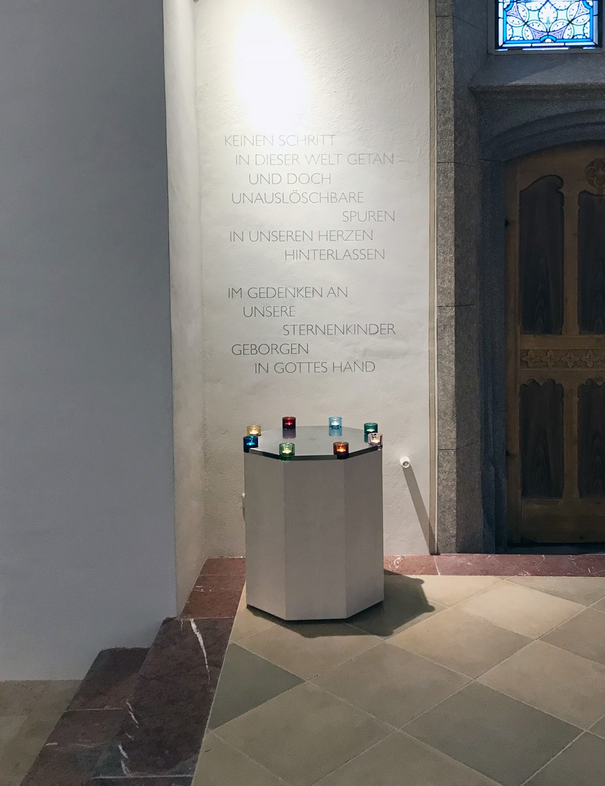 Gedenkort für stillgeborene Kinder, Sigrid Kurz, 2018
