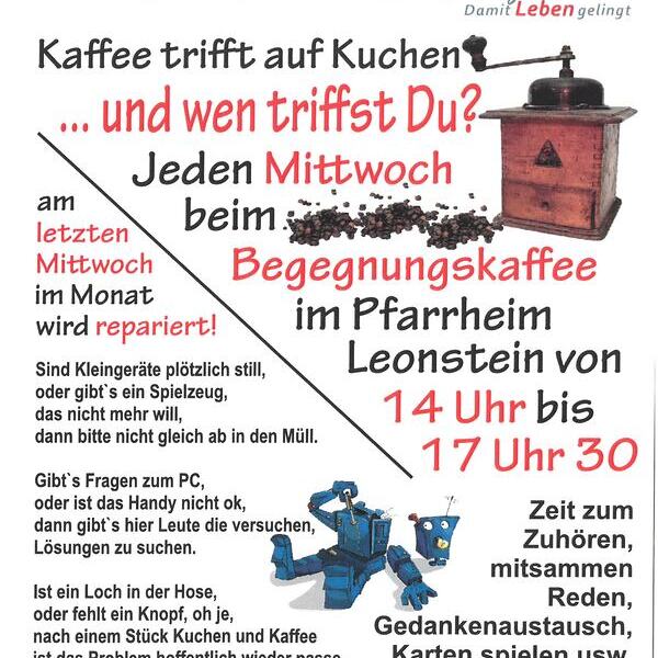 Begegnungs- u. Reparaturkaffee