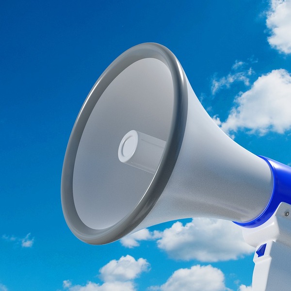 Megaphon / © Hawksky/pixabay.com/CC0 1.0 Megaphon